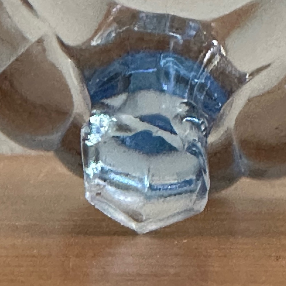 Imperial Glass - Ohio - Blue Pillar Flute Cream & Sugar - Picture 8 of 8
